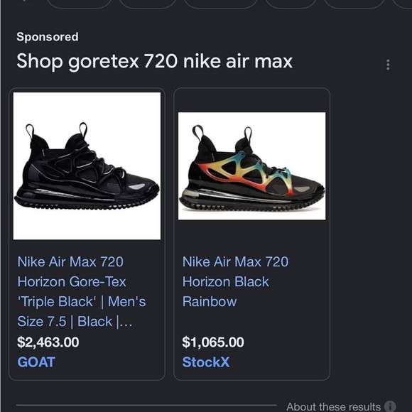 Nike air max 720 goretex - Picture 8 of 8